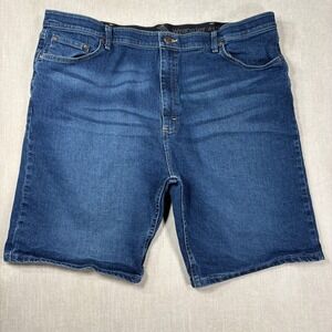 Wrangler Authentics Denim Shorts Mens 42 Stretch 5 Pocket